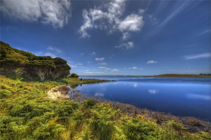 Framed Print : Summertime on King Island, Bass Strait, Tasmania, Australia Framed Print : Summertime on King Island, Bass Strait, Tasmania, Australia