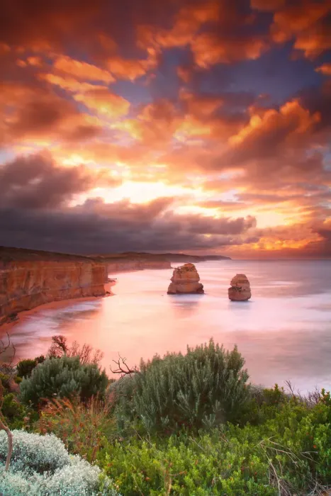 Framed Print : Sunrise at Twelve Apostles