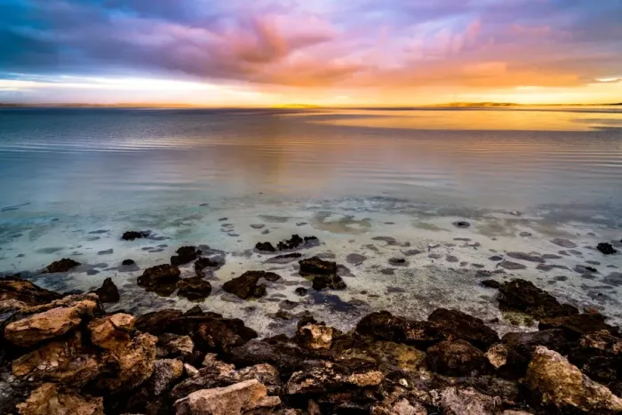 Framed Print : Sunrise at Coffin Bay, Coffin Bay National Park, South Australia Framed Print : Sunrise at Coffin Bay, Coffin Bay National Park, South Australia