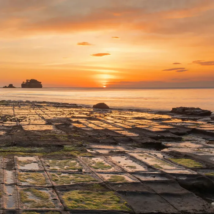Framed Print : Sunrise at the tessellated pavements Framed Print : Sunrise at the tessellated pavements