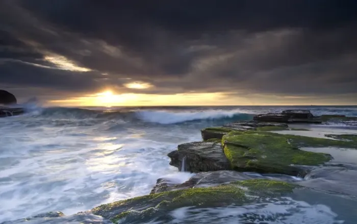 Framed Print : Sunrise over Turimetta Framed Print : Sunrise over Turimetta