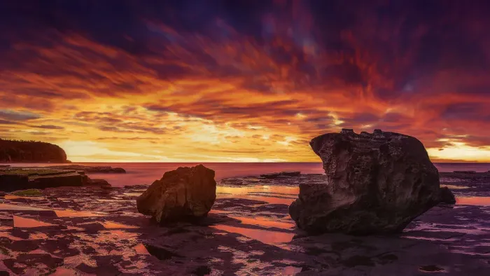 Framed Print : Sunrise at Turimetta Beach Framed Print : Sunrise at Turimetta Beach