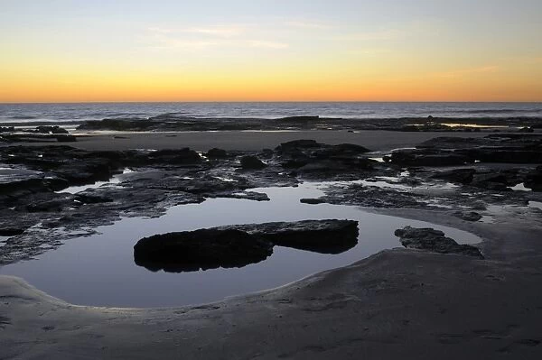 Sunset on the beach in Broome, Australia