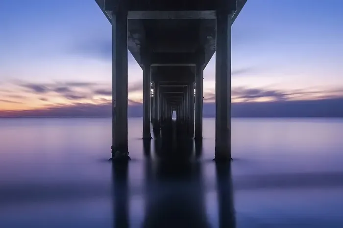 Framed Print : Sunset at Brighton Jetty, Adelaide, South Australia
