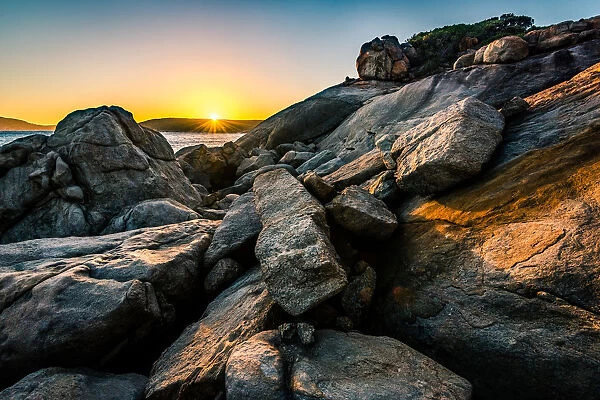 Sunset at Hellfire Bay