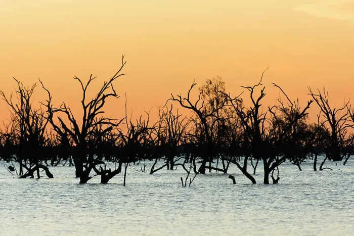 Framed Print : Sunset over Menindee Lakes, Australia Framed Print : Sunset over Menindee Lakes, Australia