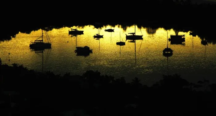 Framed Print : After sunset at Noosa Framed Print : After sunset at Noosa