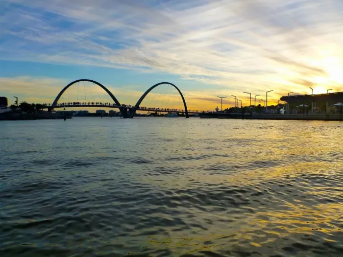 Framed Print : Sunset Perth