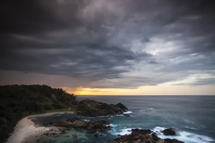 Framed Print : Sunset at Port Macquarie