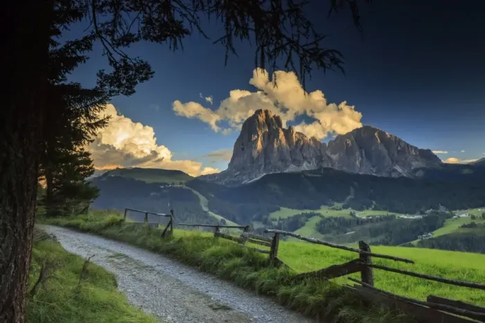 Framed Print : Sunset on Sassolino mountain Framed Print : Sunset on Sassolino mountain