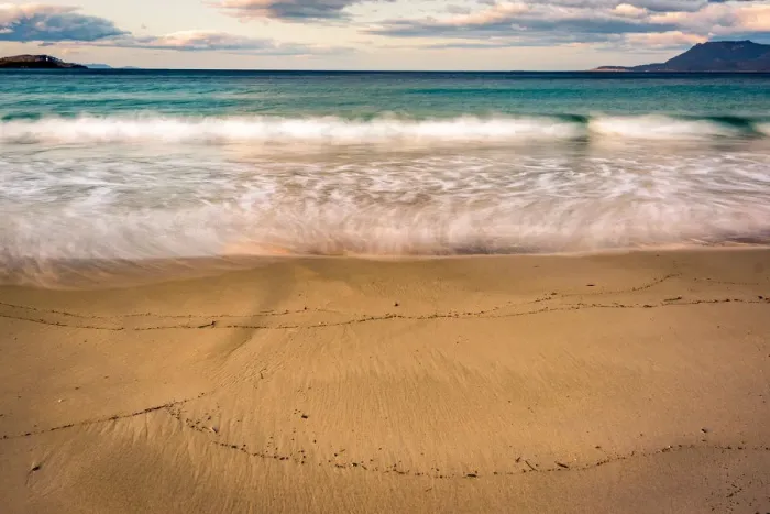 Framed Print : Sunset at Spring Beach, Tasmania Framed Print : Sunset at Spring Beach, Tasmania