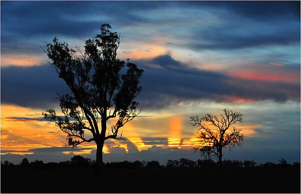 Sunset at Traralgon, Gippsland, Victoria, Australia