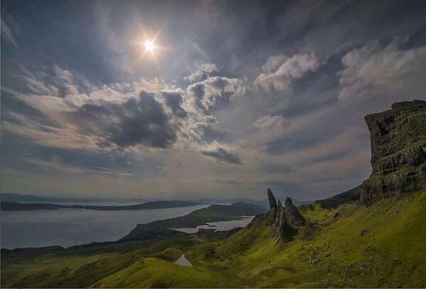 Sunstar and the old man of Storr