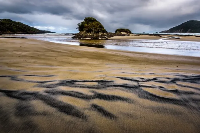 Framed Print : Surprise Bay at South Coast track, Southwest Tasmania