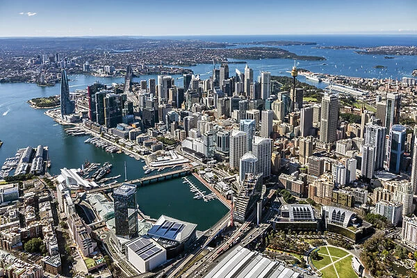 Sydney. Aerial view of Sydney, NSW, Australia