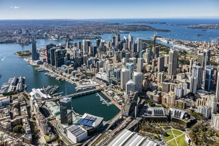 Framed Print : Sydney. Aerial view of Sydney, NSW, Australia Framed Print : Sydney. Aerial view of Sydney, NSW, Australia