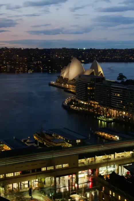 Framed Print : Sydney from above