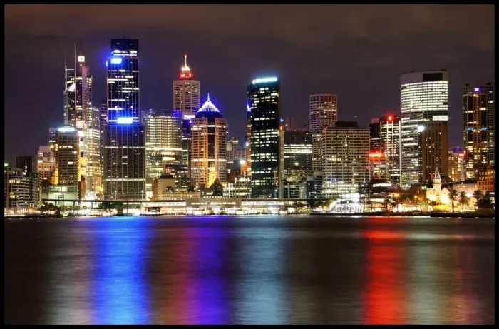 Framed Print : Sydney. Taken from Kirribilli, Sydney
