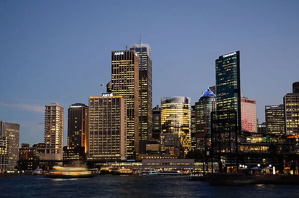 Sydney during the blue hour