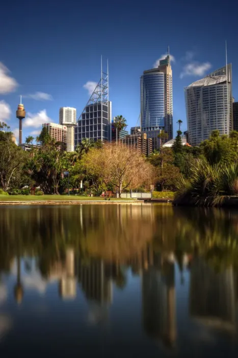 Framed Print : Sydney city centre reflections Framed Print : Sydney city centre reflections