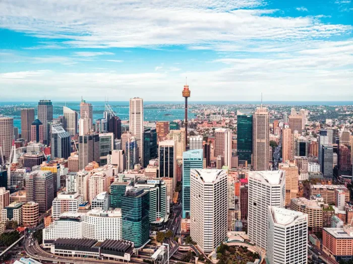 Framed Print : Sydney Downtown
