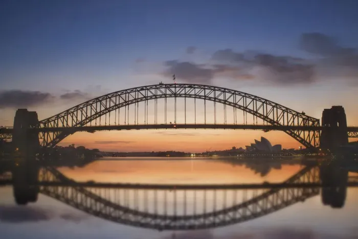 Framed Print : sydney harbour