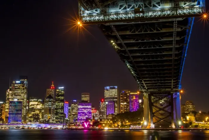 Framed Print : Under the Sydney Harbour Bridge Framed Print : Under the Sydney Harbour Bridge