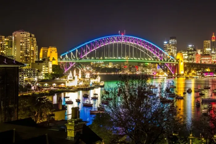 Framed Print : Sydney Harbour Bridge (from Lavender Bay)