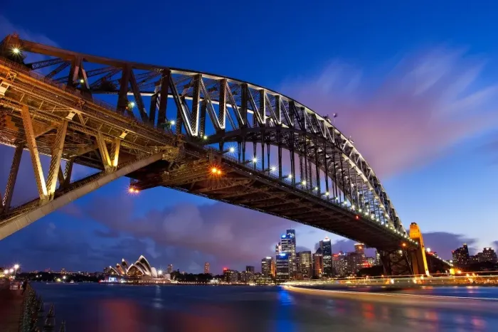 Framed Print : Sydney Harbour Bridge and Opera House Framed Print : Sydney Harbour Bridge and Opera House