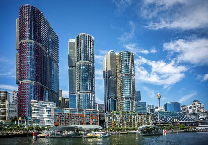 Framed Print : Sydney International Towers