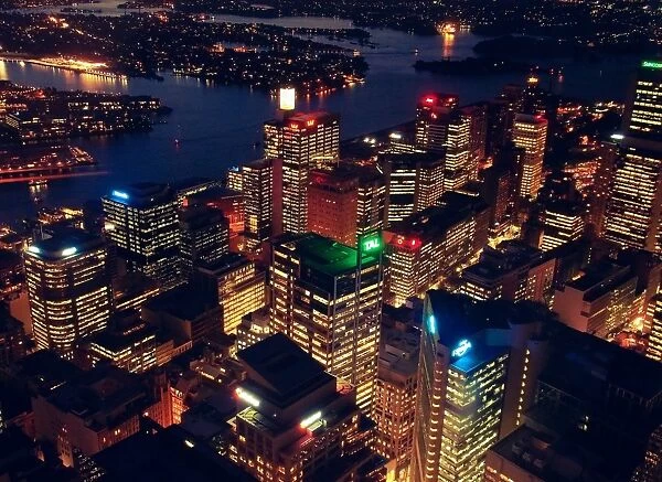 Sydney at night
