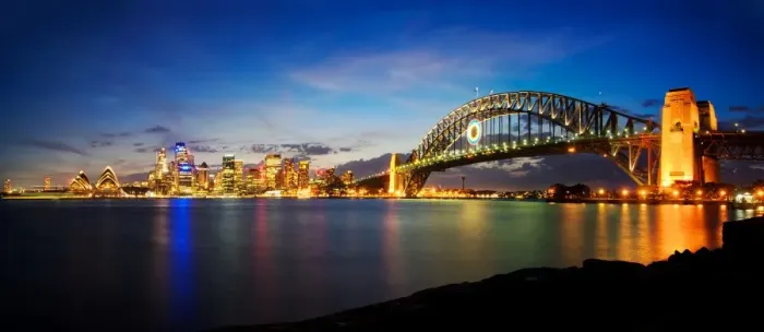 Framed Print : Sydney skyline Framed Print : Sydney skyline