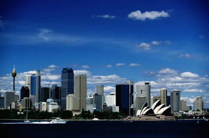 Framed Print : Sydney Skyline Framed Print : Sydney Skyline