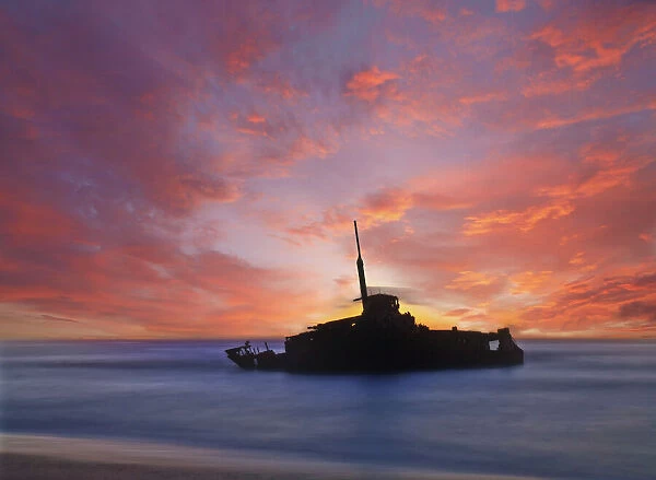 The Sygna is located on Stockton Beach and is the largest shipwreck ever