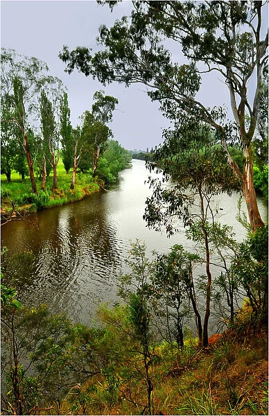 The Tambo river near Bairnsdale, East Gippsland, Victoria