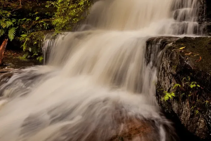 Framed Print : Terrace falls