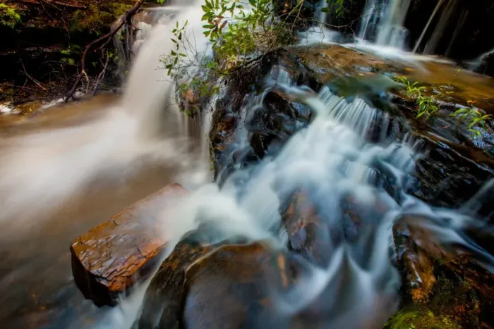 Framed Print : Terrace falls