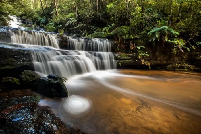 Framed Print : Terrace falls