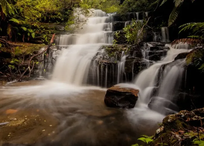 Framed Print : Terrace falls