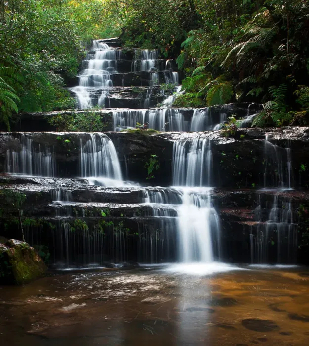 Framed Print : Terrace Falls