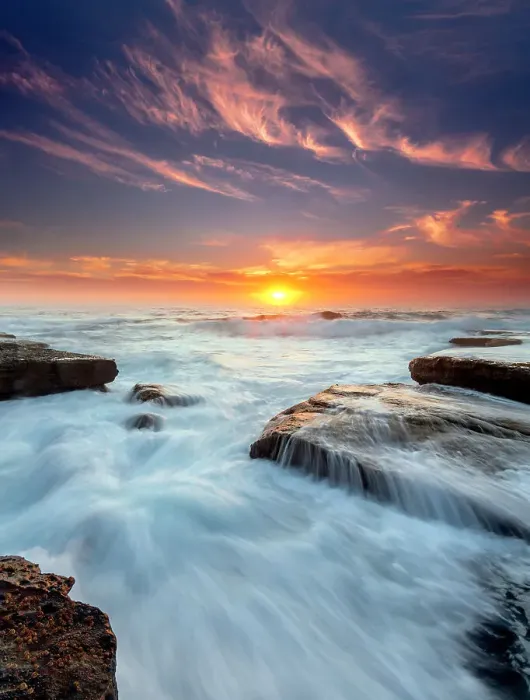 Framed Print : Terrigal sunrise
