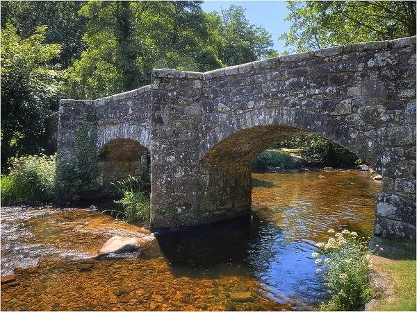 Tingle bridge, Devon, England, United Kingdom