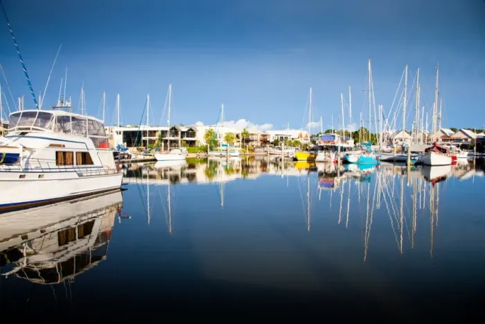 Framed Print : Tipperary Waters Marina. Darwin. Australia