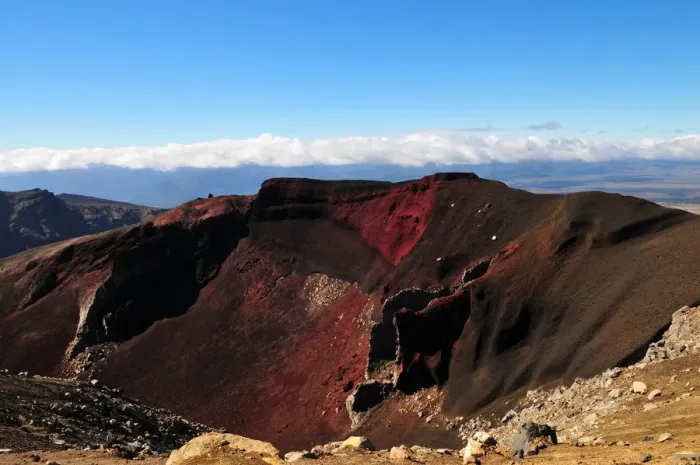 Framed Print : Tongariro Alpine Crossing