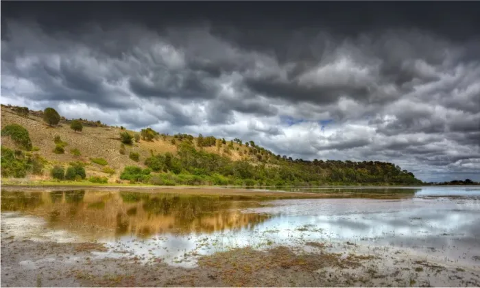 Framed Print : Tower hill reserve at Warrnambool, Victoria, Australia Framed Print : Tower hill reserve at Warrnambool, Victoria, Australia