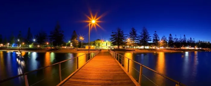 Framed Print : Town jetty port lincoln australia