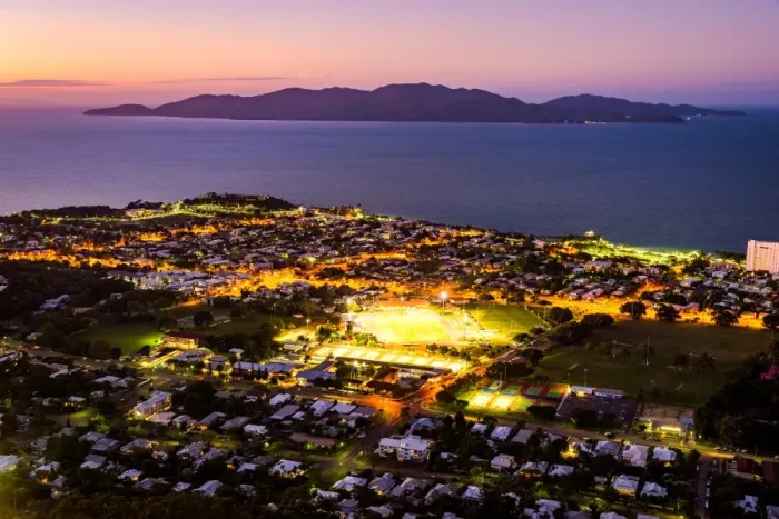 Framed Print : Townsville and Magnetic Island Framed Print : Townsville and Magnetic Island