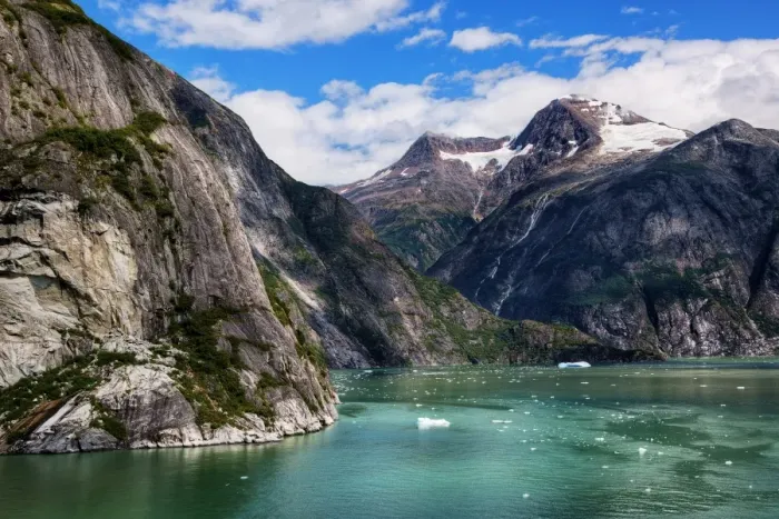 Framed Print : Tracy Arm Fjord. Alaska, United States of America