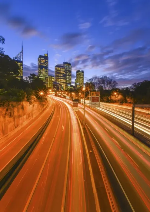 Framed Print : Traffic - Flow of Sydney Framed Print : Traffic - Flow of Sydney