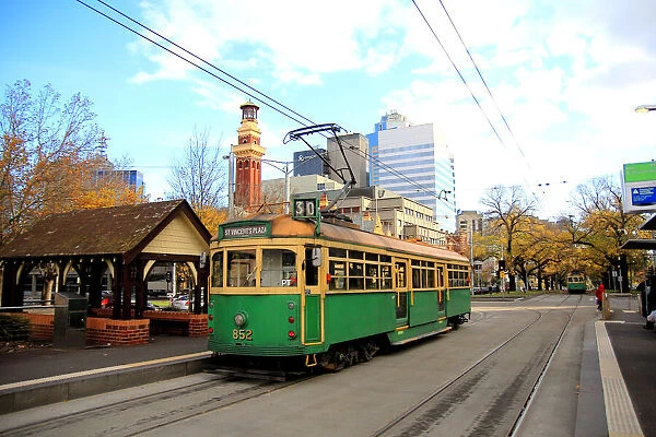 Tram In Melbourne